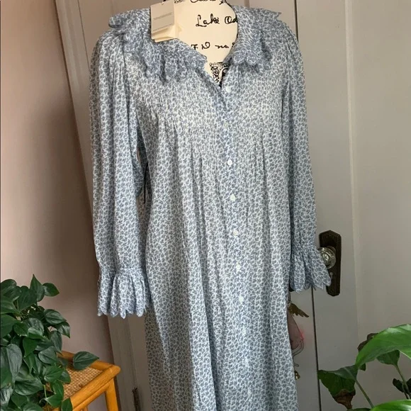 Doen Helena dress in bluebell hillside bloom - Picture 4 of 12